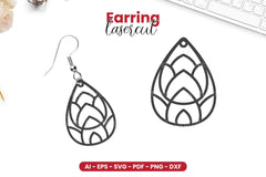 Earring Lasercut SVG Bundle - CraftNest - Digital Crafting and Art
