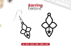 Earring Lasercut SVG Bundle - CraftNest - Digital Crafting and Art