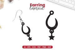 Earring Lasercut SVG Bundle - CraftNest - Digital Crafting and Art