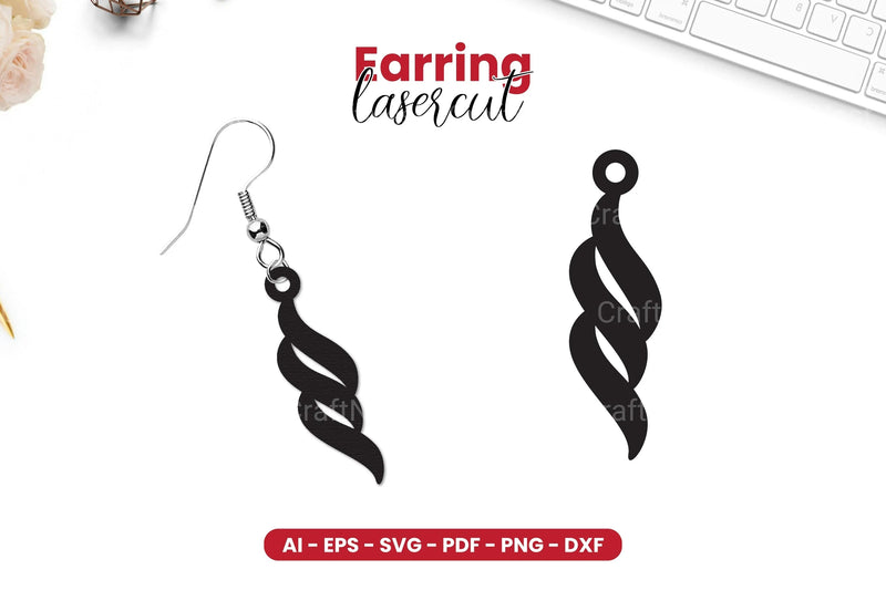 Earring Lasercut SVG Bundle - CraftNest - Digital Crafting and Art