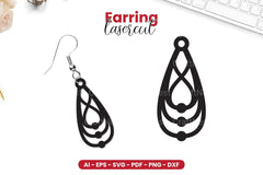 Earring Lasercut SVG Bundle - CraftNest - Digital Crafting and Art