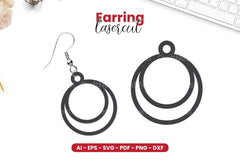 Earring Lasercut SVG Bundle - 62 Designs - CraftNest - Digital Crafting and Art