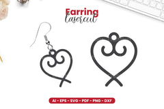 Earring Lasercut SVG Bundle - CraftNest - Digital Crafting and Art
