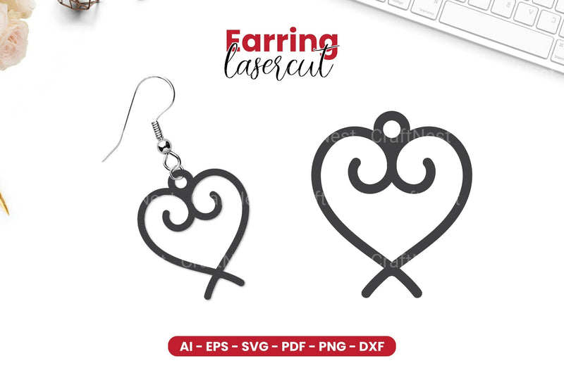 Earring Lasercut SVG Bundle - CraftNest - Digital Crafting and Art