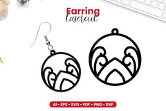 Earring Lasercut SVG Bundle - CraftNest - Digital Crafting and Art