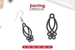Earring Lasercut SVG Bundle - CraftNest - Digital Crafting and Art