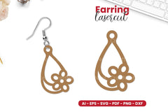 Earring Laser Cut SVG Bundle - CraftNest - Digital Crafting and Art