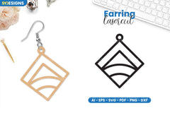 Earring Lasercut SVG Bundle - CraftNest - Digital Crafting and Art