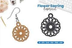 Earring Lasercut SVG Bundle - 109 Designs - CraftNest - Digital Crafting and Art