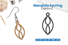 Earring Lasercut SVG Bundle - 117 Designs - CraftNest - Digital Crafting and Art