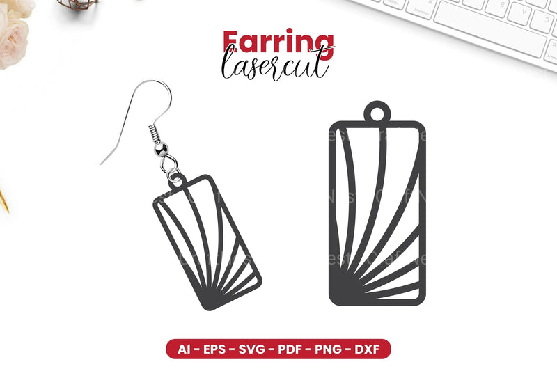 Earring Lasercut SVG Bundle - 80 Designs - CraftNest - Digital Crafting and Art