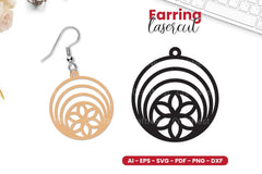 Earring Lasercut SVG Bundle - CraftNest - Digital Crafting and Art