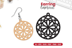 Earring Lasercut SVG Bundle - CraftNest - Digital Crafting and Art