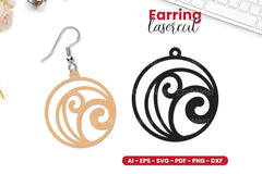Earring Lasercut SVG Bundle - CraftNest - Digital Crafting and Art