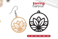Earring Lasercut SVG Bundle - CraftNest - Digital Crafting and Art