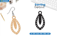 Earring Lasercut SVG Bundle - CraftNest - Digital Crafting and Art