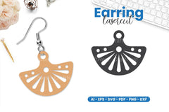 Earring Lasercut SVG Bundle - CraftNest - Digital Crafting and Art