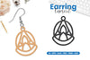 Earring Lasercut SVG Bundle - 25 Designs