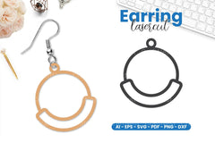 Earring Lasercut SVG Bundle - CraftNest - Digital Crafting and Art