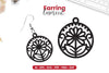 Earring Lasercut SVG Bundle