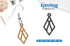 Earring Lasercut SVG Bundle - 34 Designs - CraftNest - Digital Crafting and Art