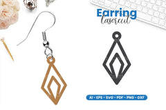 Earring Lasercut SVG Bundle - 35 Designs - CraftNest - Digital Crafting and Art