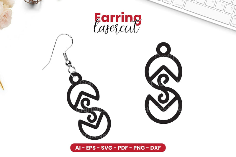 Earring Lasercut SVG Bundle - CraftNest - Digital Crafting and Art