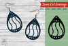 Laser Cut Earrings Design Clipart Bundle