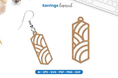 Earrings Lasercut SVG Bundle - CraftNest - Digital Crafting and Art