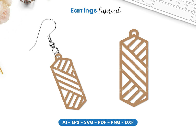 Earrings Lasercut SVG Bundle - CraftNest - Digital Crafting and Art