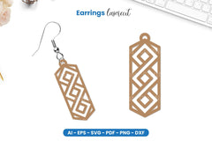 Earrings Lasercut SVG Bundle - CraftNest - Digital Crafting and Art