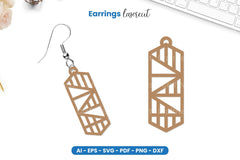 Earrings Lasercut SVG Bundle - CraftNest - Digital Crafting and Art