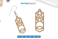 Earrings Lasercut SVG Bundle - CraftNest - Digital Crafting and Art