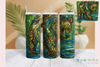 Purple Bear Stained Glass Tumbler Wrap