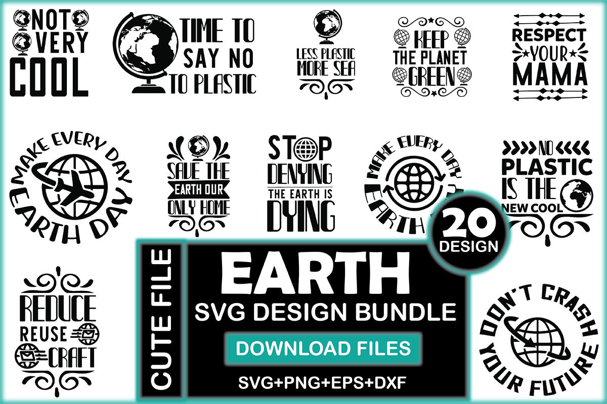Earth SVG Bundle