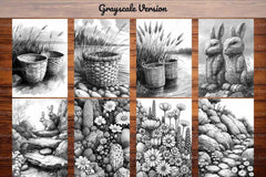 Earthy Easter Coloring Books - CraftNest