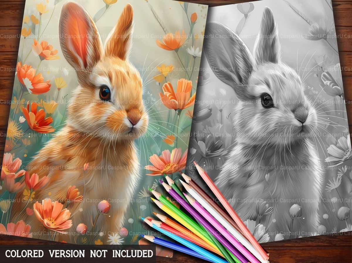 Earthy Easter Coloring Books - CraftNest