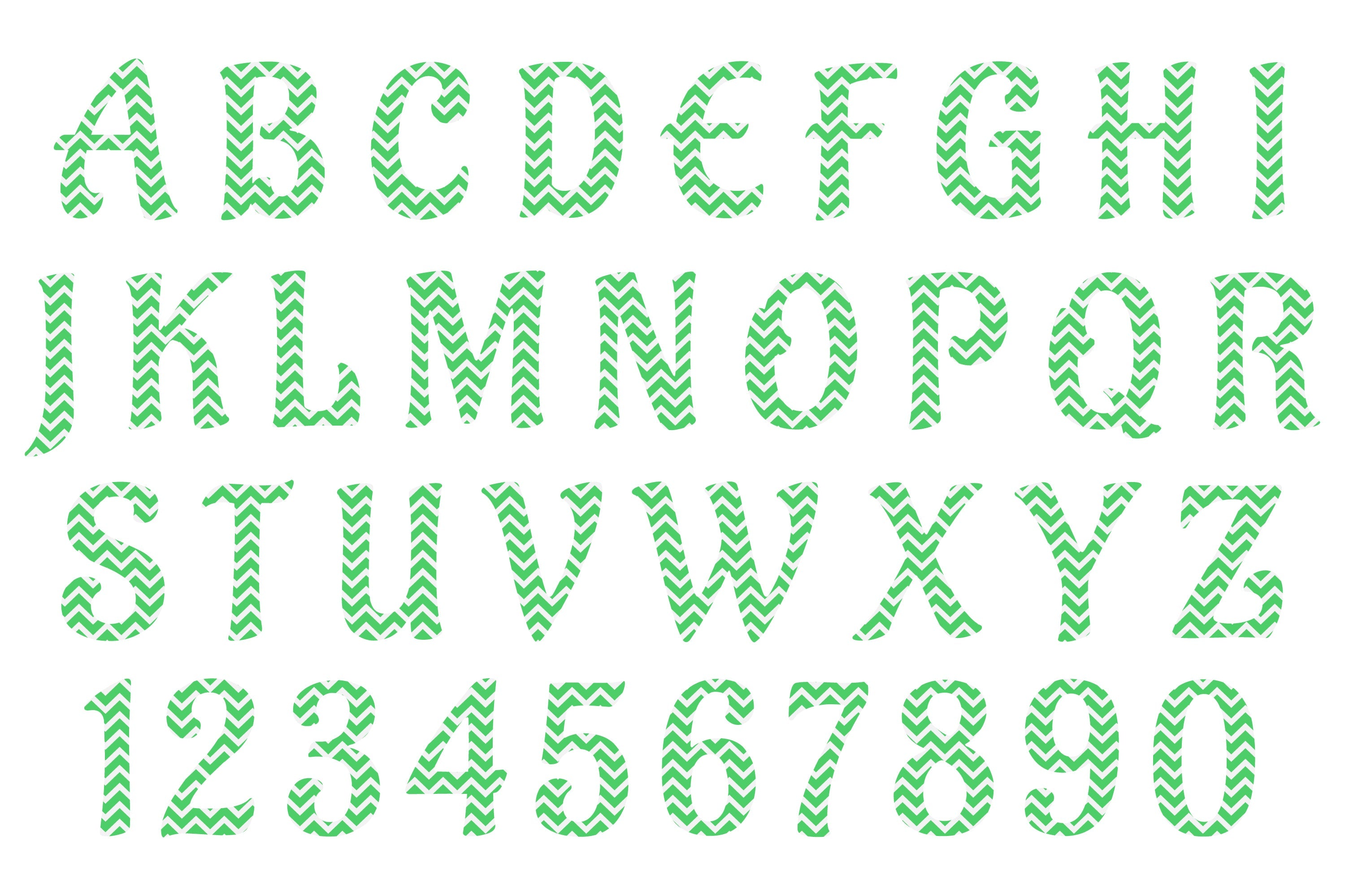 Easter Alphabet Clipart SVG Bundle