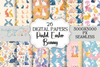 Easter Bunny Seamless Digital Paper