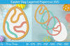Easter Egg Layered Papercut SVG Bundle