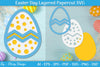 Easter Egg Layered Papercut SVG Bundle