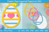 Easter Egg Layered Papercut SVG Bundle