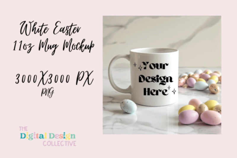 Easter Mug Mockup - CraftNest - Digital Crafting and Art