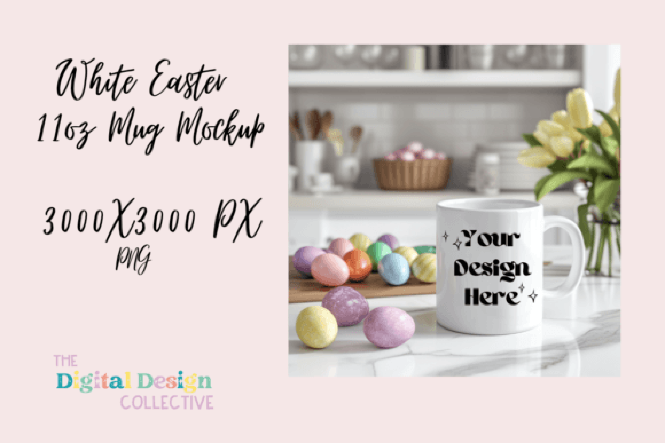 Easter Mug Mockup
