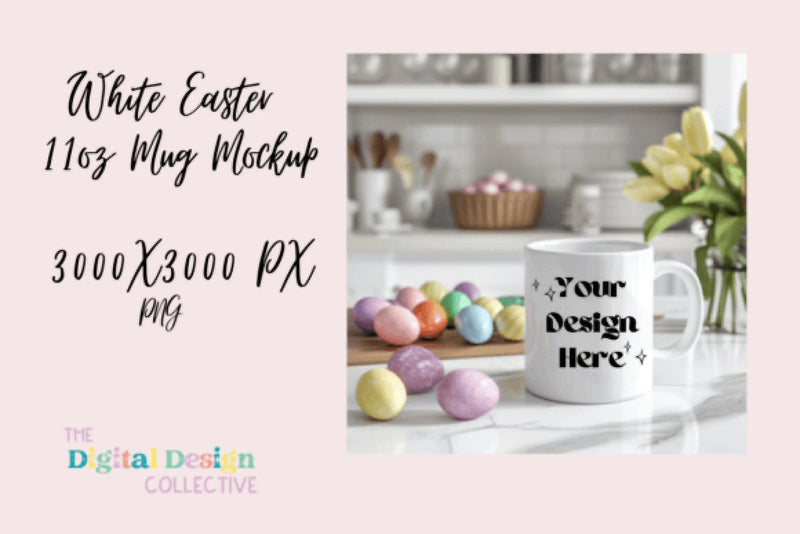Easter Mug Mockup - CraftNest - Digital Crafting and Art