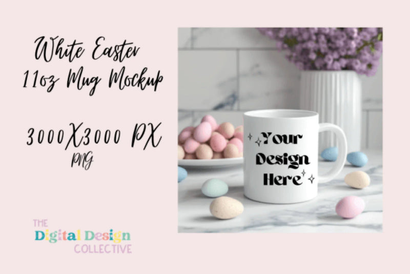 Easter Mug Mockup - CraftNest - Digital Crafting and Art