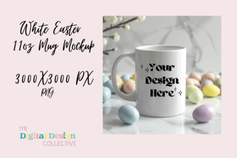 Easter Mug Mockup - CraftNest - Digital Crafting and Art