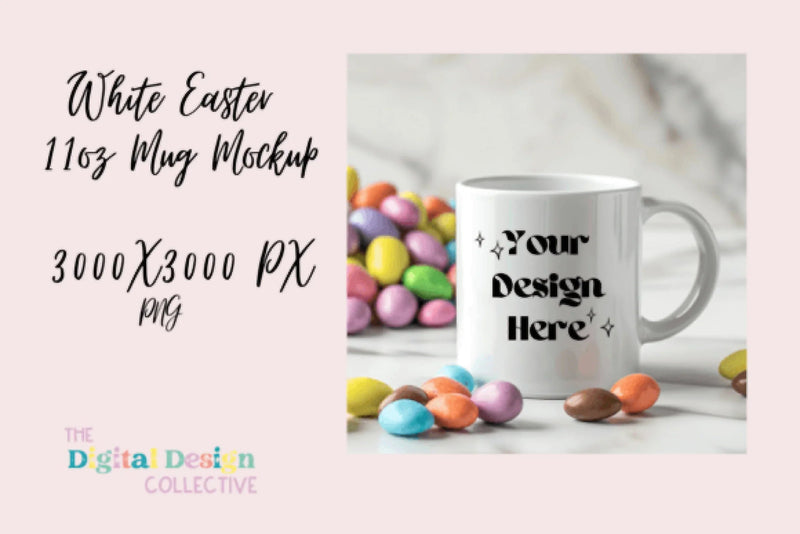 Easter Mug Mockup - CraftNest - Digital Crafting and Art