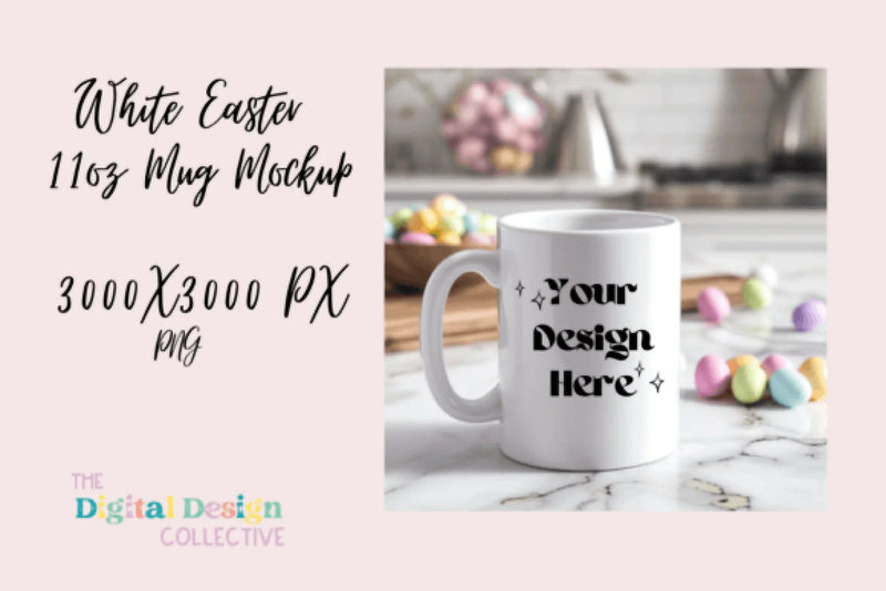Easter Mug Mockup - CraftNest - Digital Crafting and Art