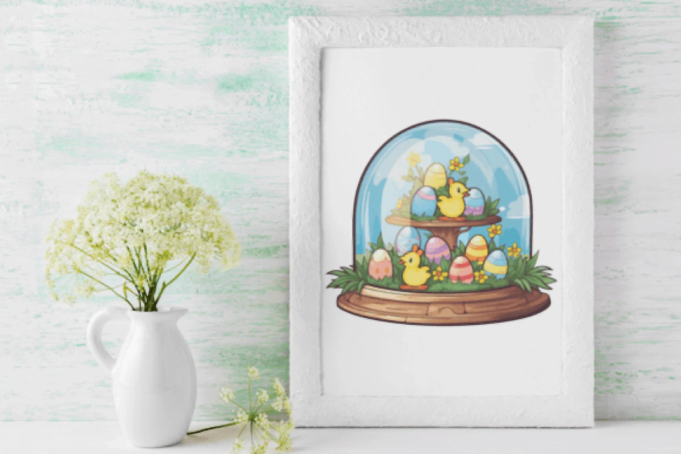 Easter Snow Globe Clipart Bundle - CraftNest - Digital Crafting and Art